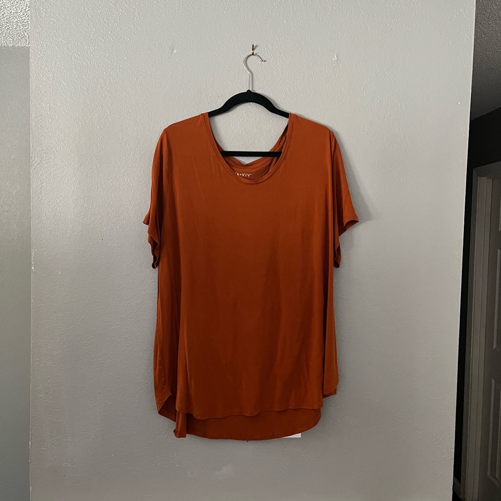 AVA & VIV Rust T-Shirt